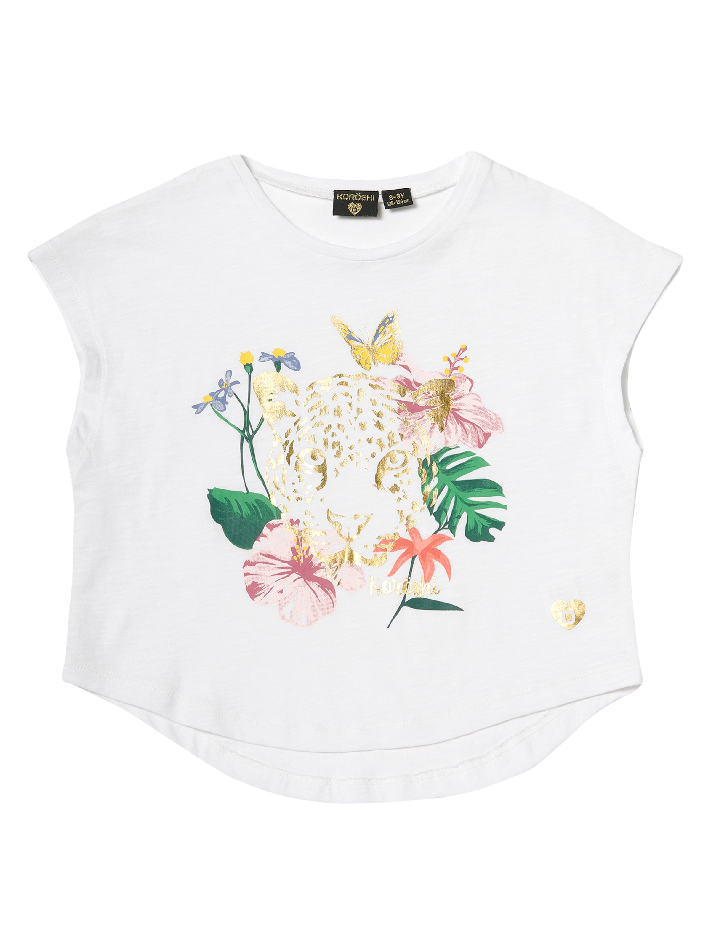 KOROSHI - Top en blanco: frente