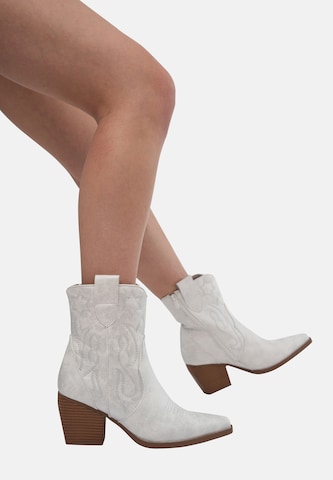Salinyang Comwboystøvler i hvid