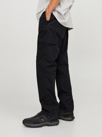 Regular Pantalon cargo 'Kane Brock' JACK & JONES en noir