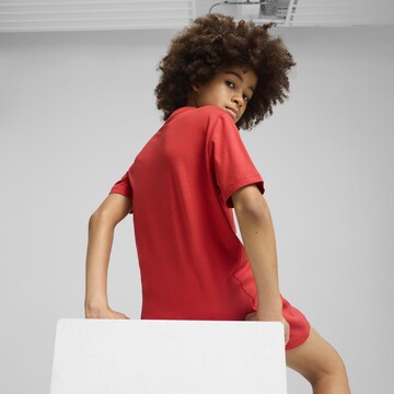T-Shirt 'Essentials No.1' PUMA en rouge