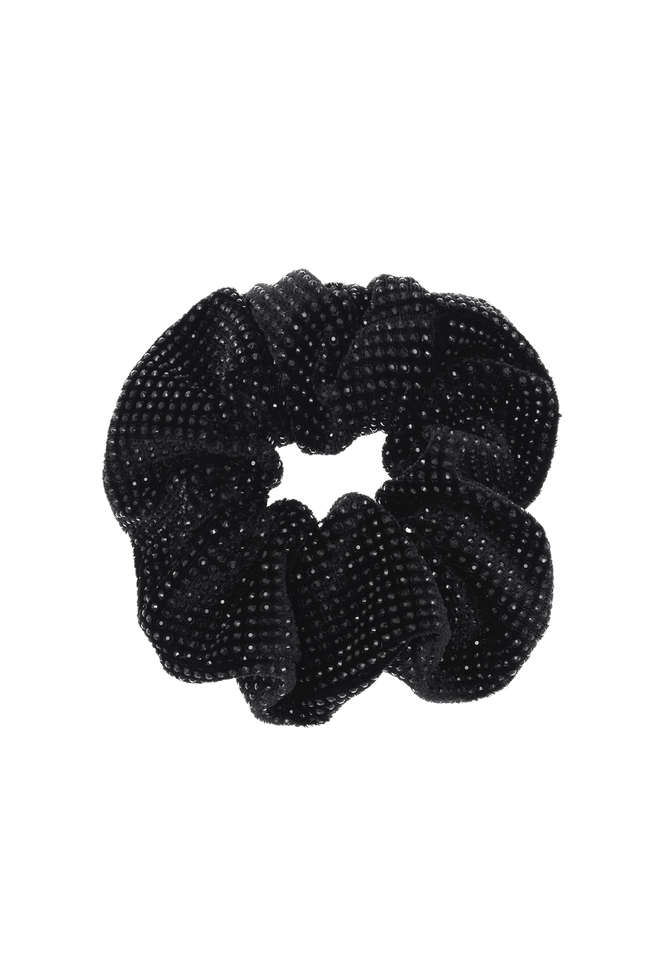 faina - Bijuteria de cabelo em preto: frente
