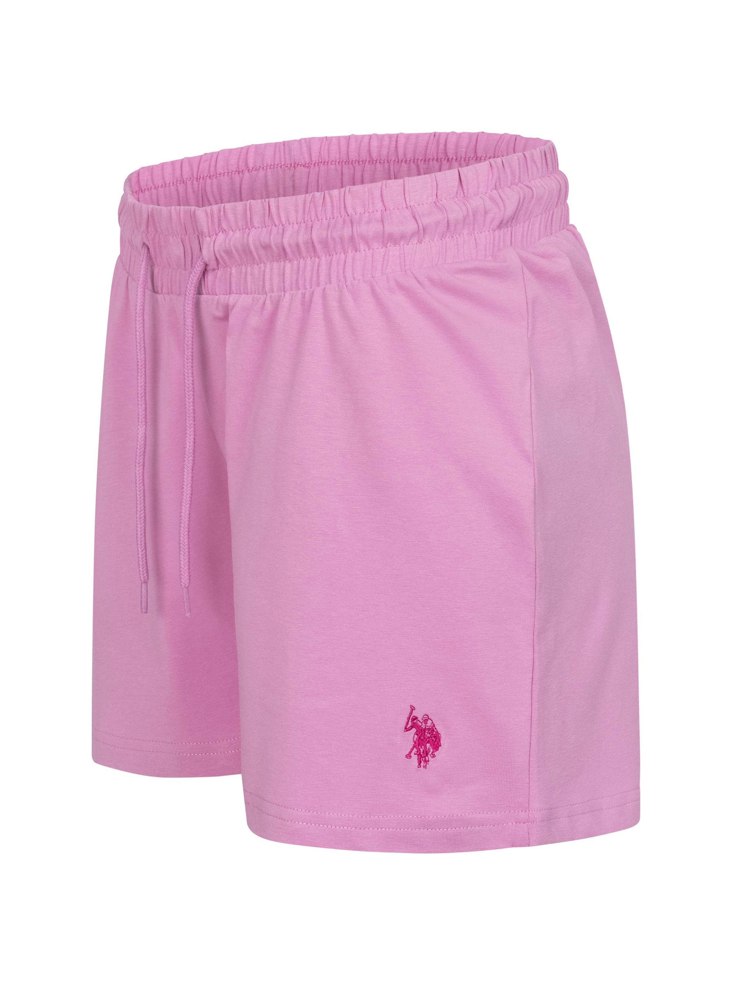 U.S. POLO ASSN. Regular Trousers in Pink
