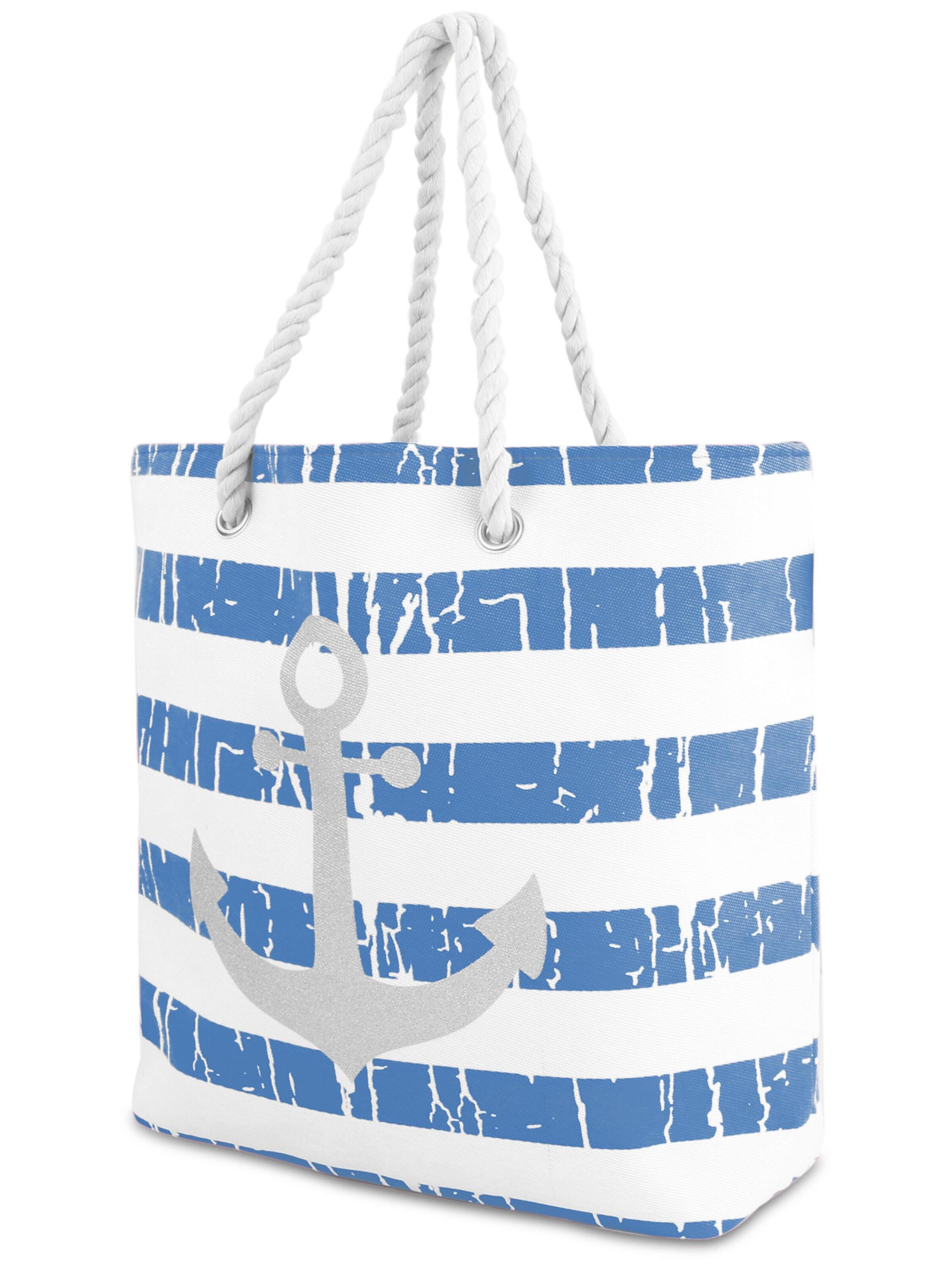 normani Beach Bag in Blue