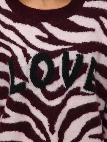 Pulover 'VMNEWKAI' de la VERO MODA pe roșu