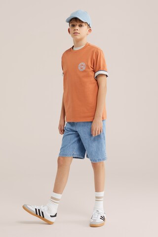 WE Fashion Shirt in Oranje