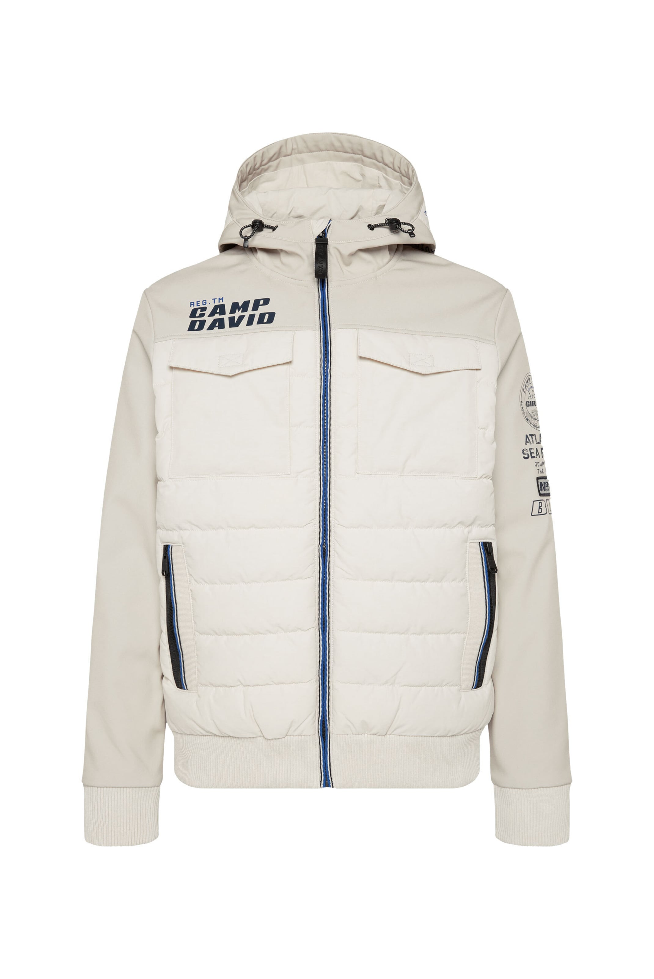 CAMP DAVID Téli dzseki - bézs: elől