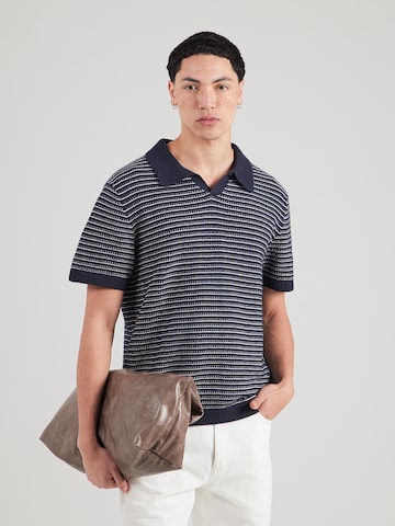 Pull-over 'JPRBLUASHER' Jack & Jones Premium en bleu : devant