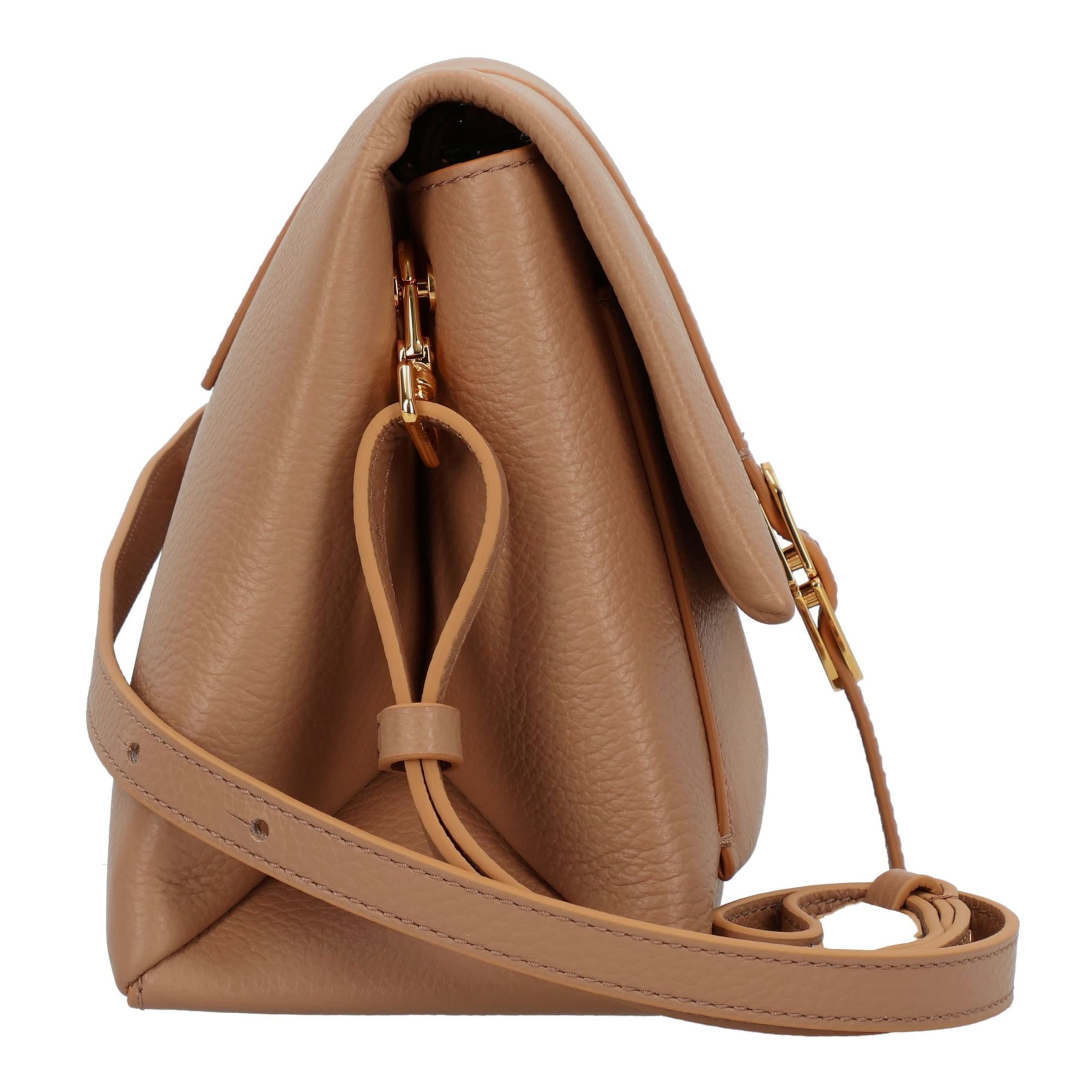 Coccinelle Schultertasche 'Dorian' in Braun