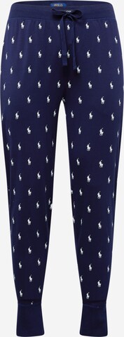 Pantalon de pyjama Polo Ralph Lauren en bleu : devant