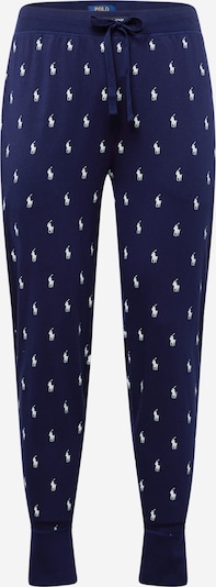 Pantaloncini da pigiama Polo Ralph Lauren di colore navy / bianco, Visualizzazione prodotti
