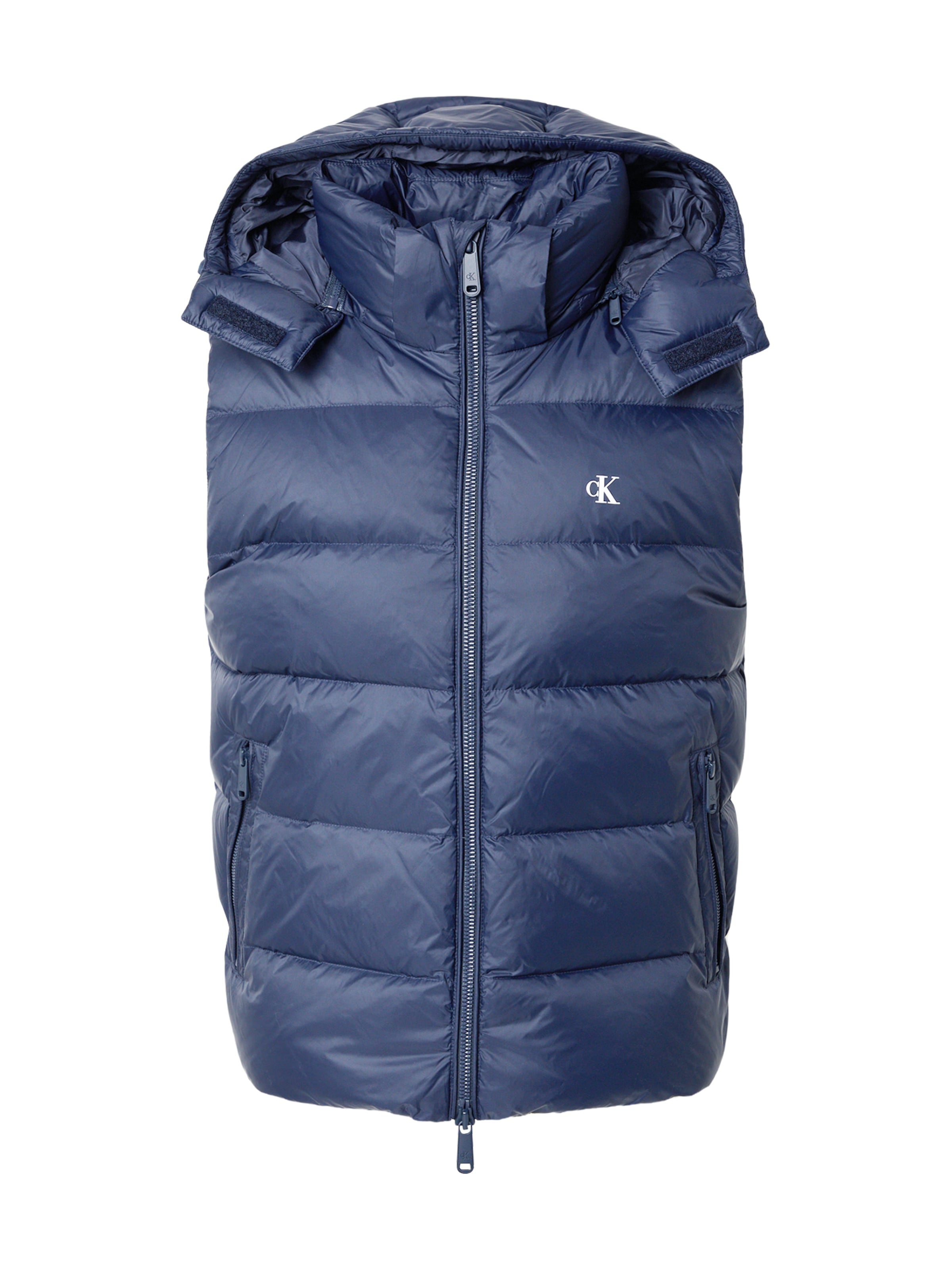 Vestă de la Calvin Klein Jeans pe albastru: față