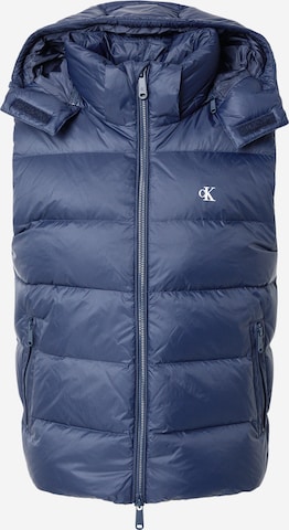 Vestă de la Calvin Klein Jeans pe albastru: față