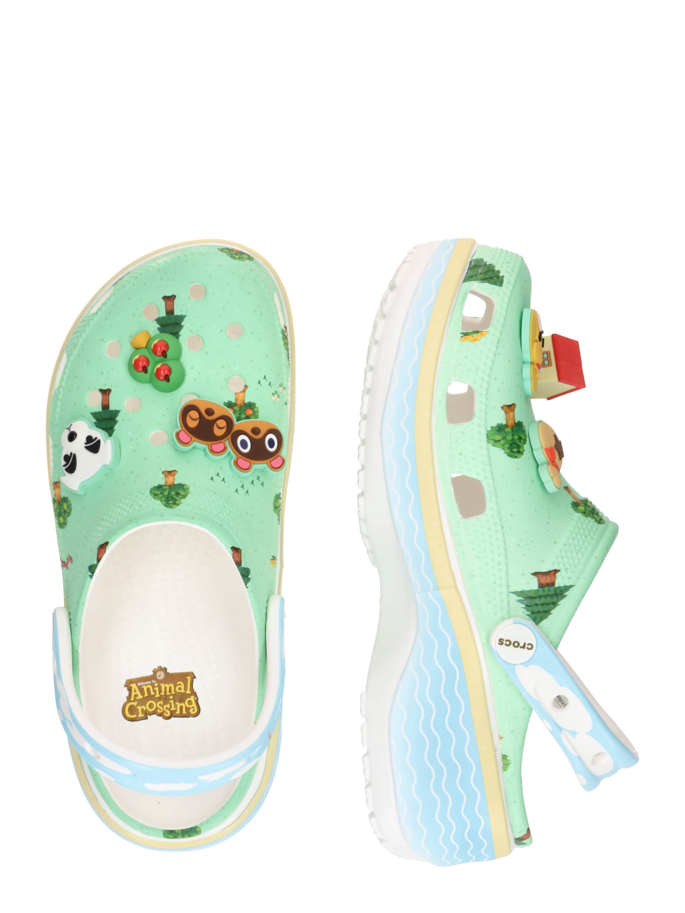 Crocs Nizki čevelj | zelena barva