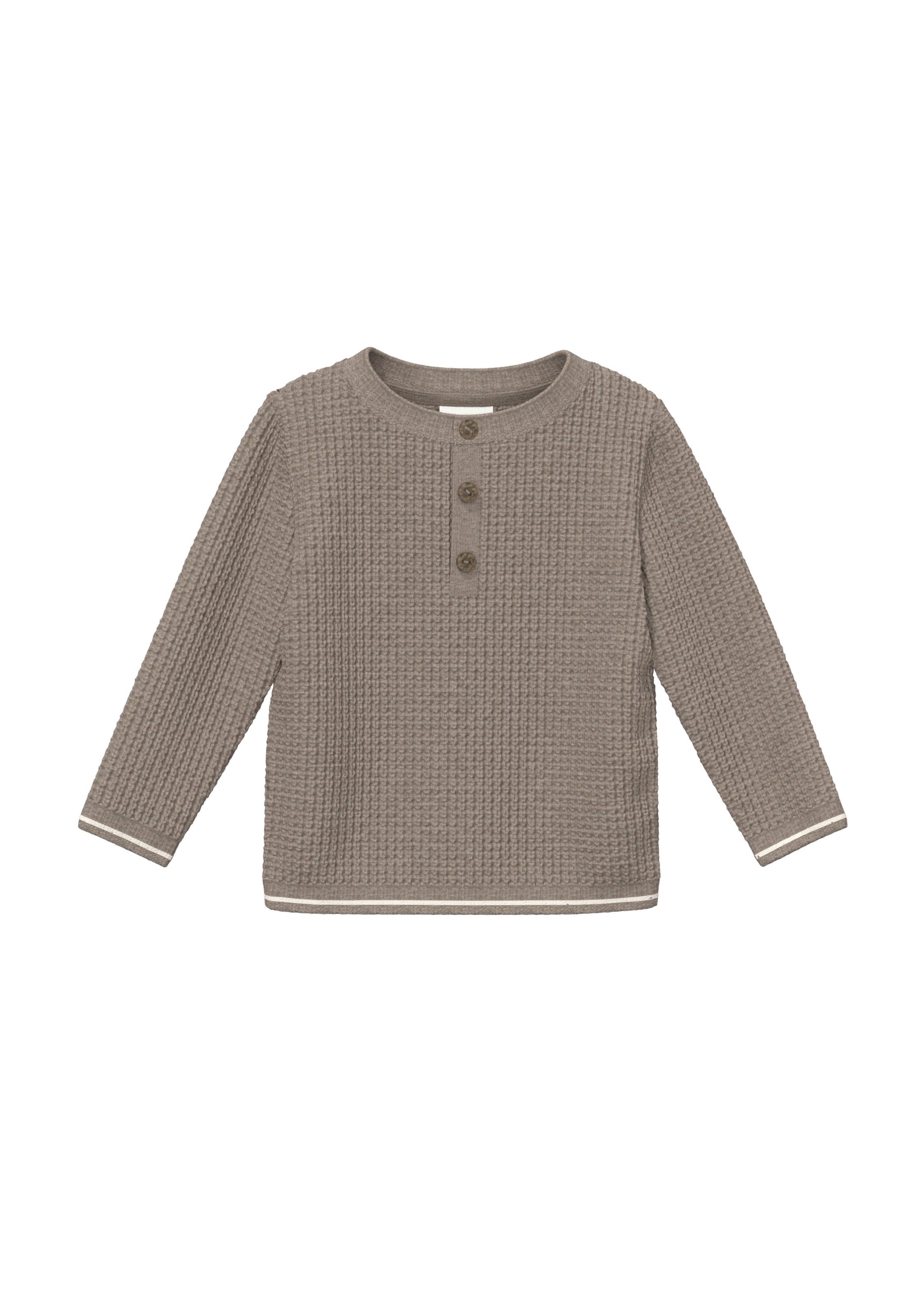 s.Oliver Strickpullover in hellbraun, Produktansicht