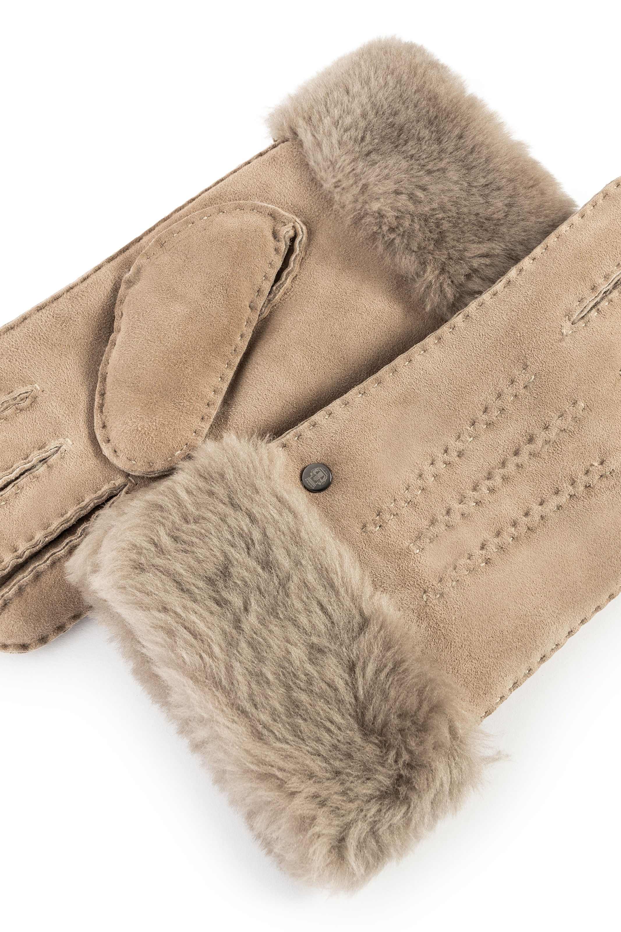 Mezzoguanti 'GÖTEBORG' di Roeckl in beige