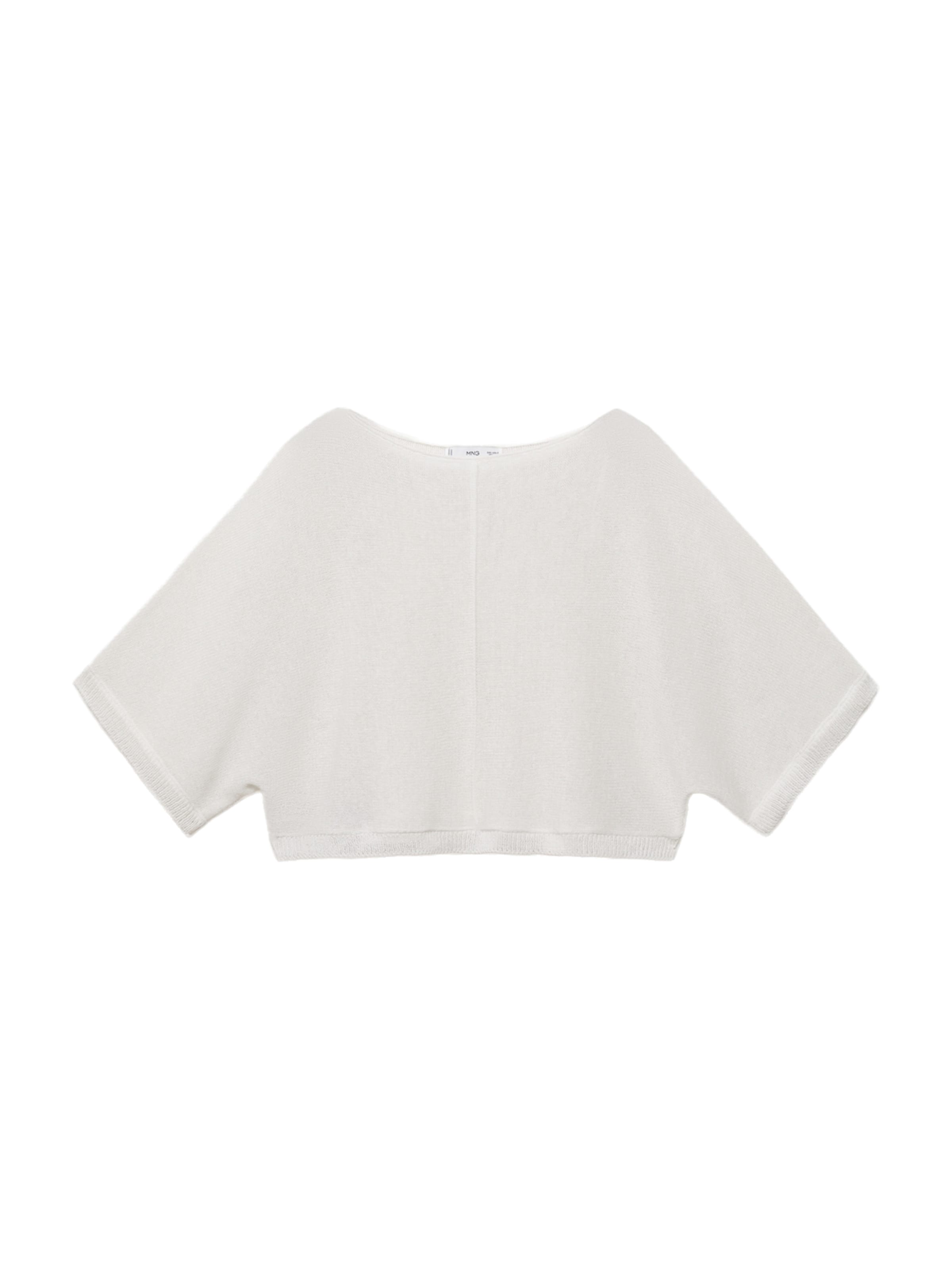 MANGO Pullover 'AVENTURA' in Weiß: Vorderseite