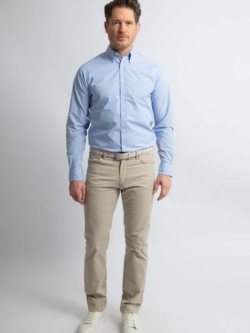 Coupe regular Chemise Steppin' out en bleu