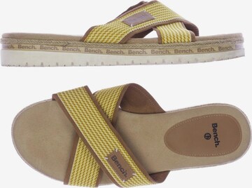BENCH Sandals & High-Heeled Sandals in 42 in Yellow: front
