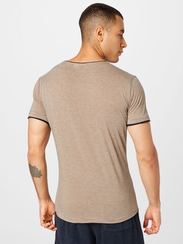 T-Shirt 'KARL-HEINZ' Key Largo en beige