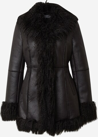 Manteau d’hiver 'Laren' SHYX en noir : devant