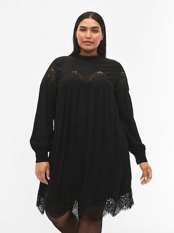 Robe de cocktail 'MMISA' Zizzi en noir : devant