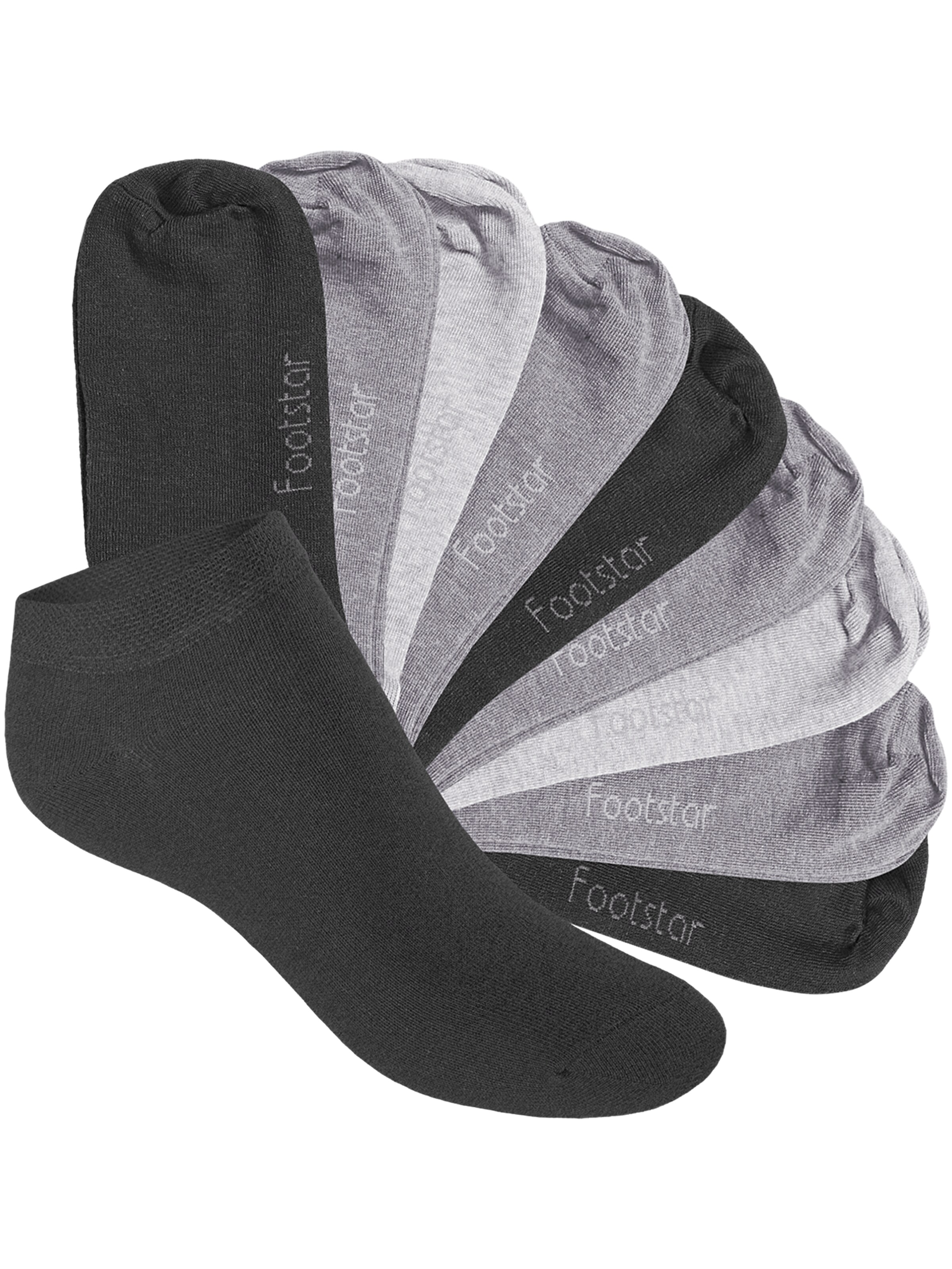 footstar Socken 'EVERYDAY! Kinder'‌ in Grau: Vorderseite