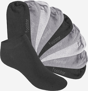 footstar Socken 'EVERYDAY! Kinder' in Grau: Vorderseite