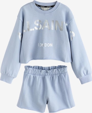 smALLSAINTS Juoksupuku värissä sininen: etupuoli