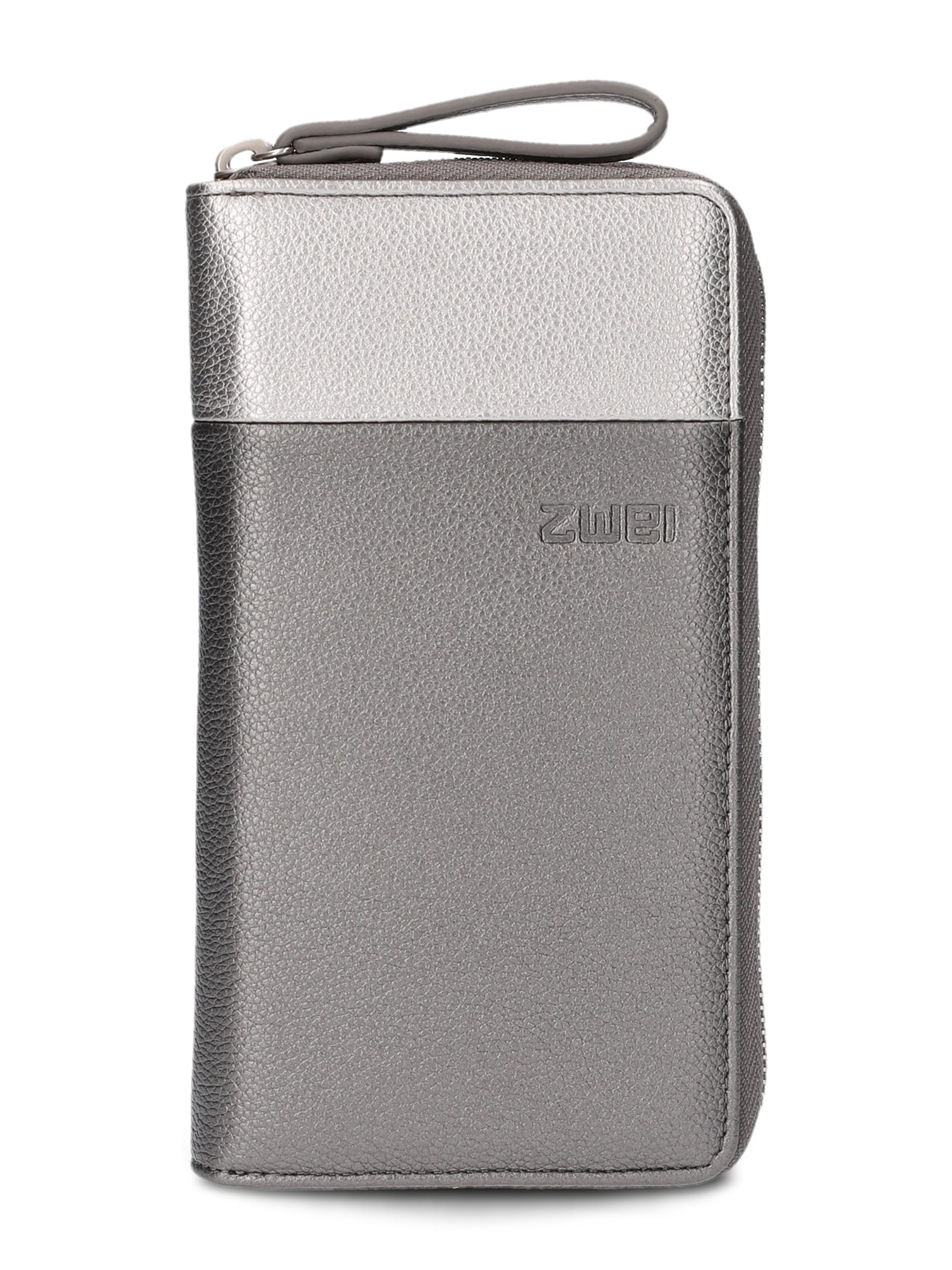 ZWEI Wallet in Silver