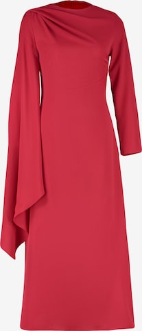 raudona Trendyol Vakarinė suknelė: priekis