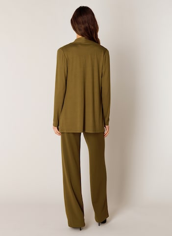 BASE LEVEL Knit Cardigan in Green