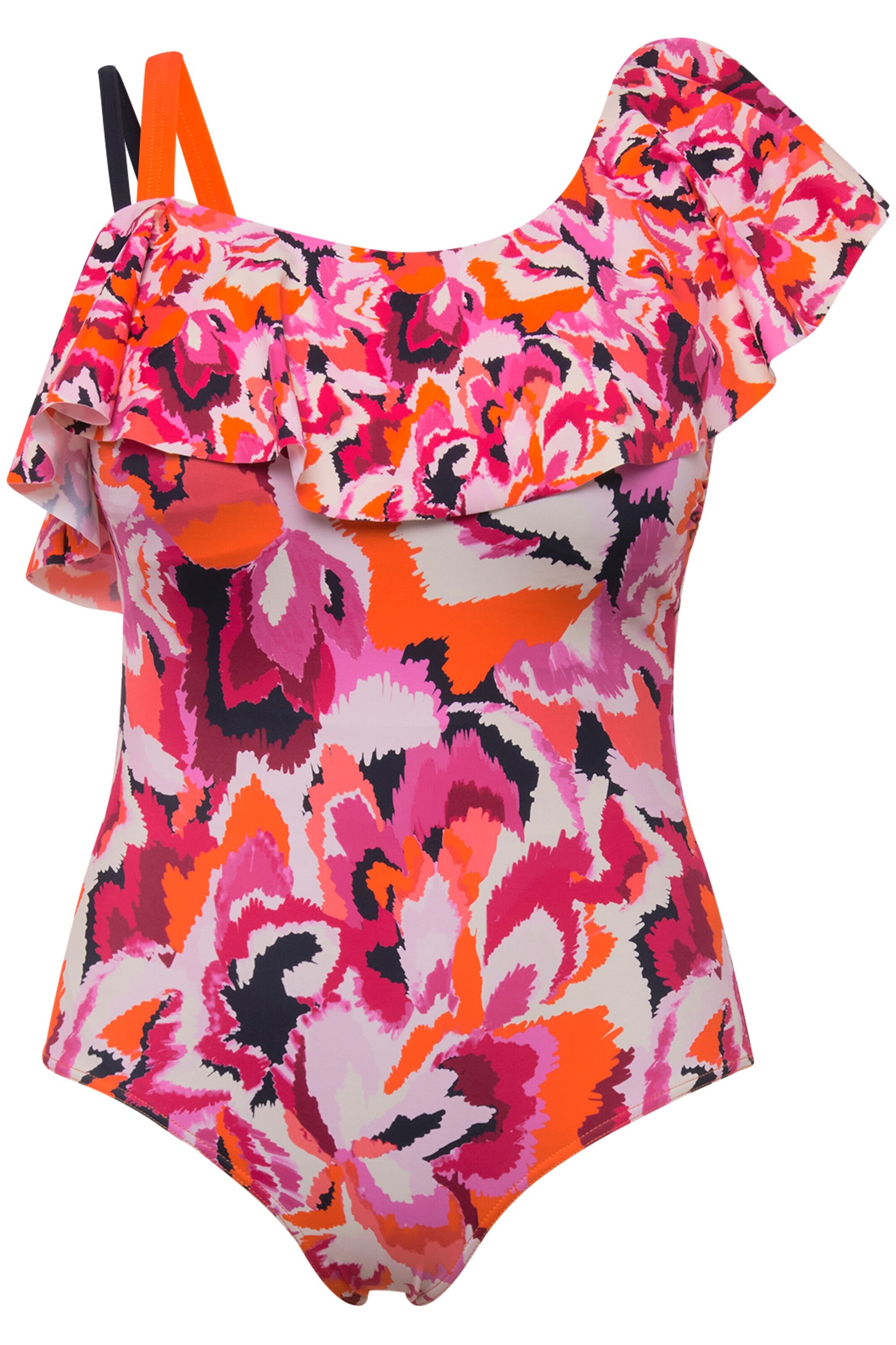 Maillot de bain Ulla Popken en rose : devant