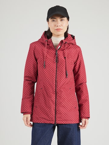 alife & kickin Winter jacket 'LilouAK' in Red: front