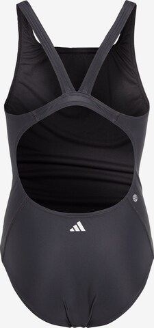 ADIDAS PERFORMANCE Athletic Swimwear 'Big Bars Logo' in Black