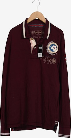 NAPAPIJRI Poloshirt L in Rot: Vorderseite