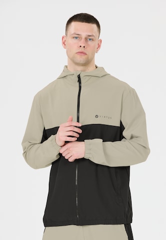 Virtus Funktionsjacke 'Kylan' in Beige: Vorderseite