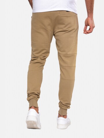 Threadbare Tapered Trousers 'Tristain' in Beige