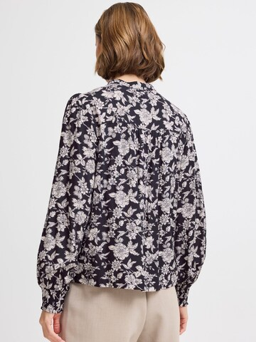 b.young Blouse ' BYJOSA AOP SMOCK BLOUSE' in Black