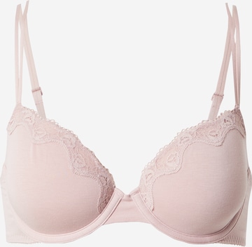 Invisible Soutien-gorge 'DEMI' Calvin Klein Underwear en rose : devant