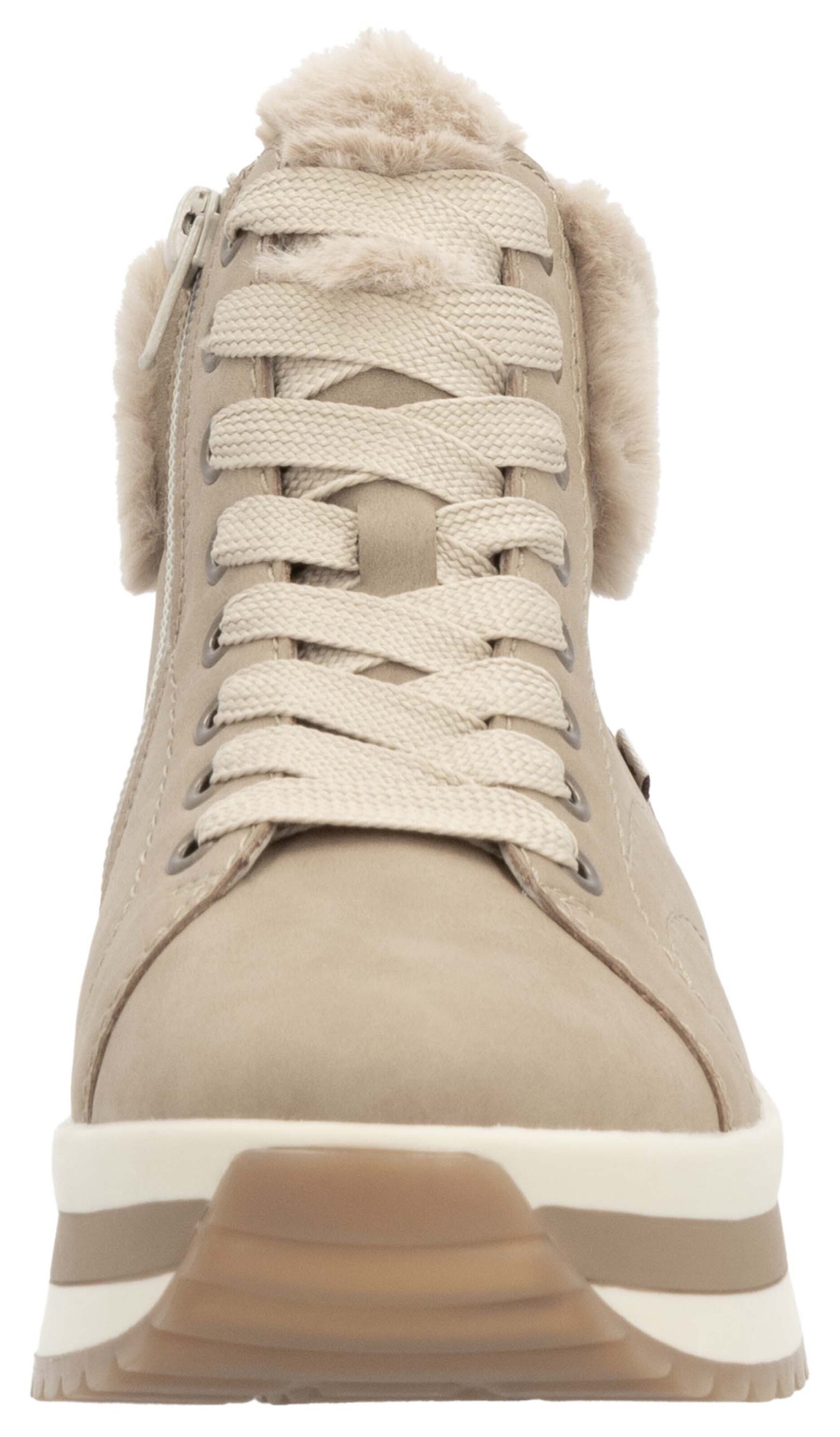 Baskets hautes Rieker en beige