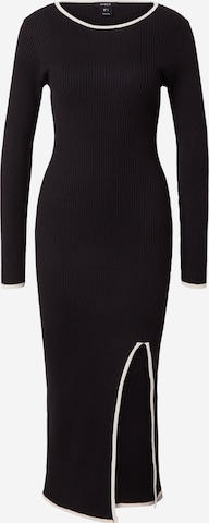 Lindex Knit dress 'Jade' in Black: front