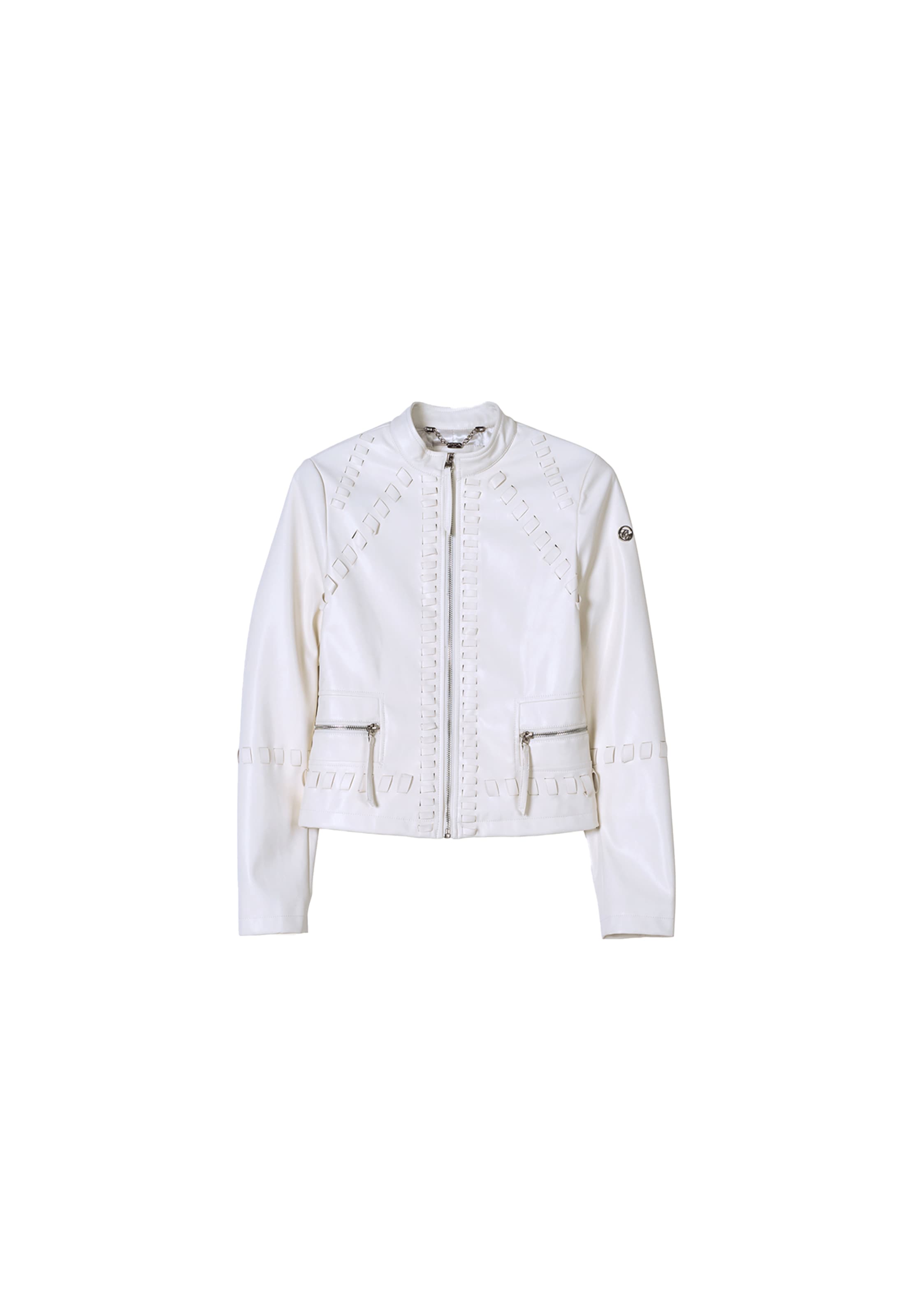 Camomilla Italia Between-season jacket 'GIL' in White: front