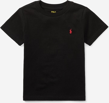 Tricou de la Polo Ralph Lauren pe negru: față