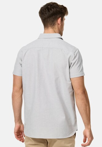 Coupe regular Chemise 'Kenner' INDICODE JEANS en gris
