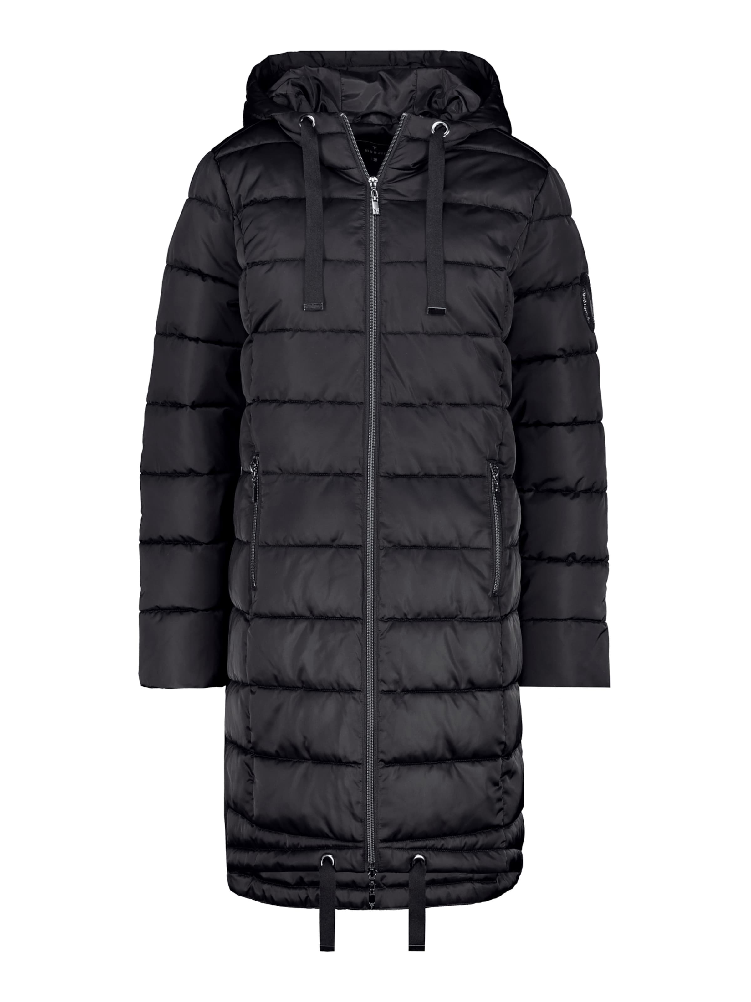 monari Winter Coat in Black: front