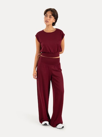 Smilodox Shirt ' Jorina ' in Rood