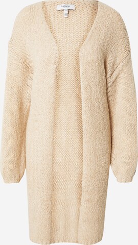 b.young Strickjacke 'MIRA' in Beige: predná strana