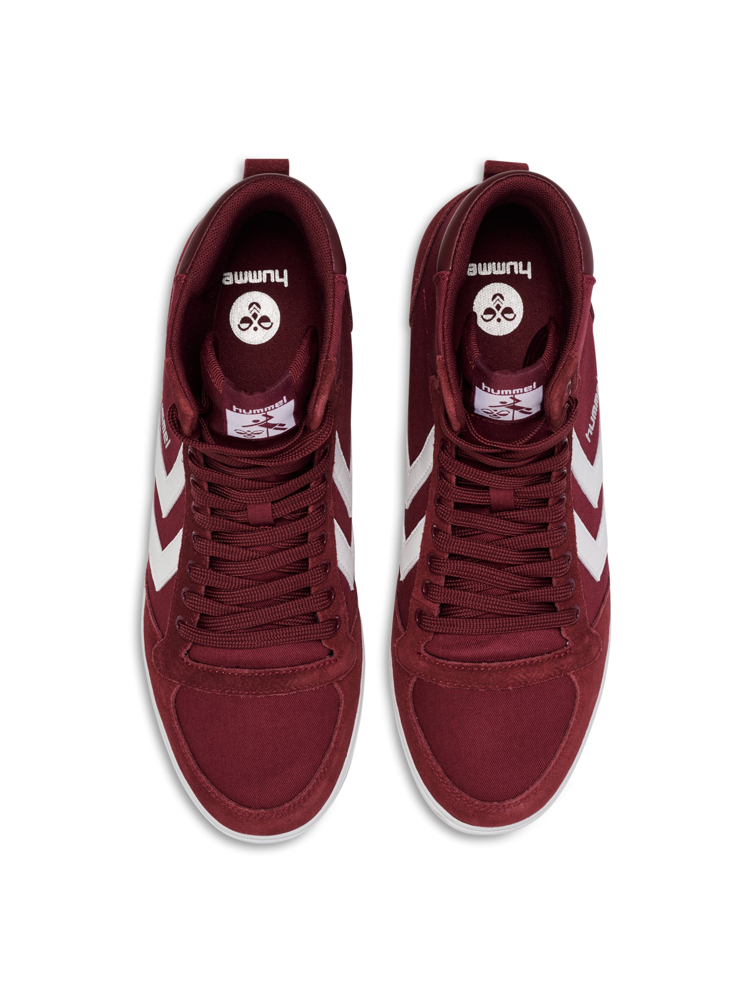 Sneaker bassa 'Slimmer Stadil' di Hummel in rosso