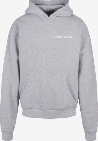 MT Upscale Sweatshirt 'NY Taxi' in Grey: front