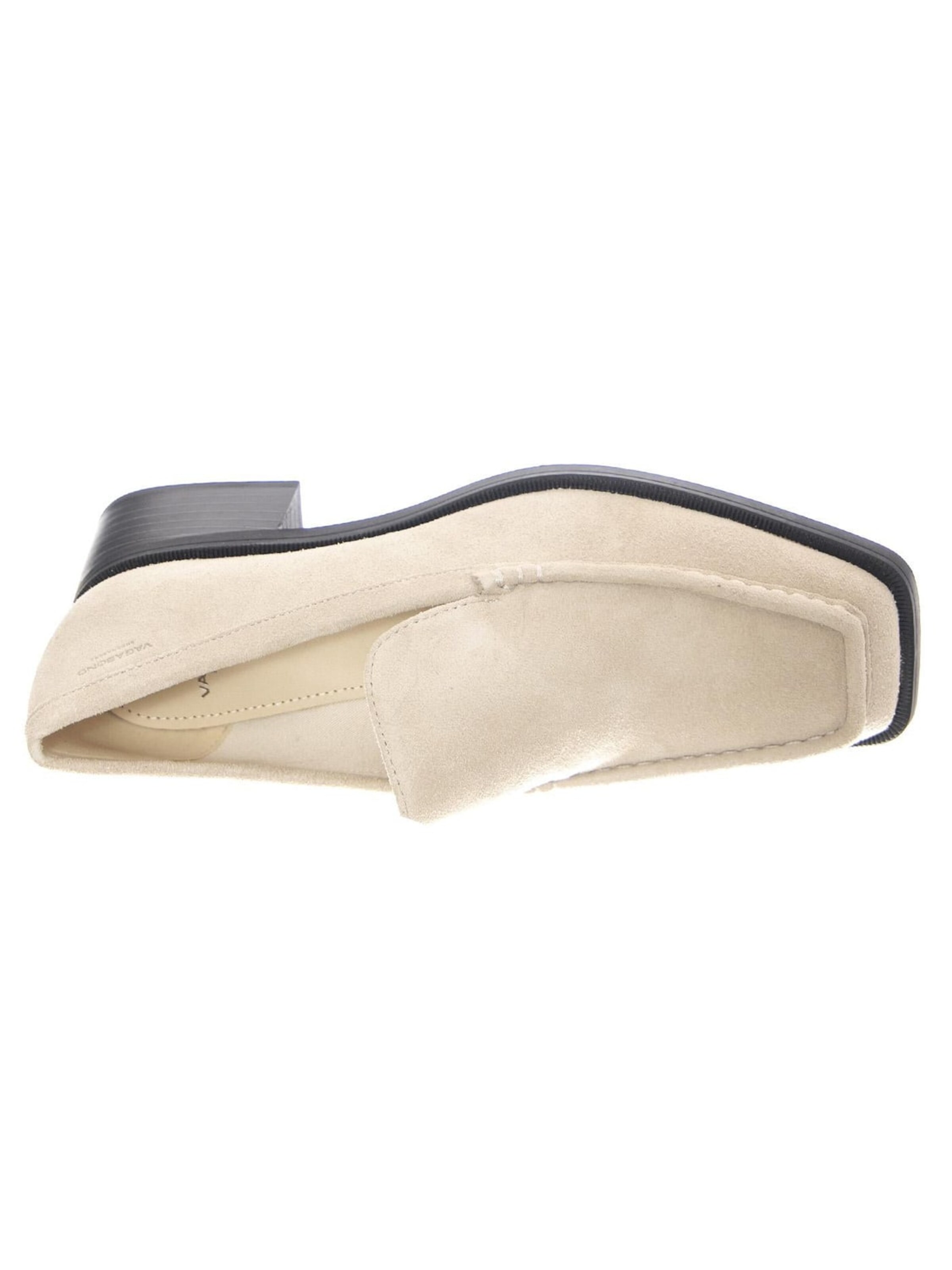 Mocassin 'W' Blanca Off White Cow Suede Shoes' Vagabond en beige